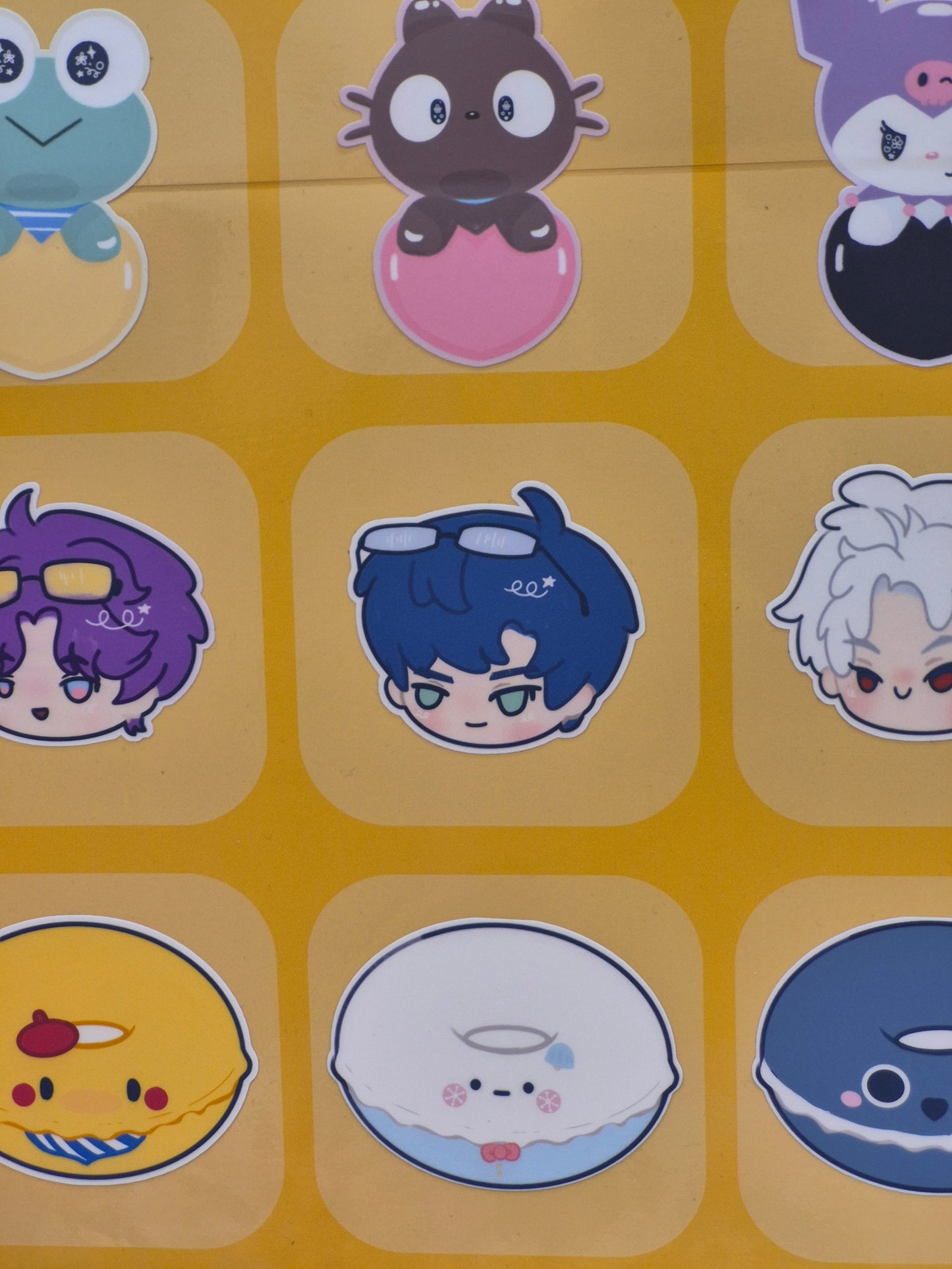 Summer Boyfriends Chibi Heads