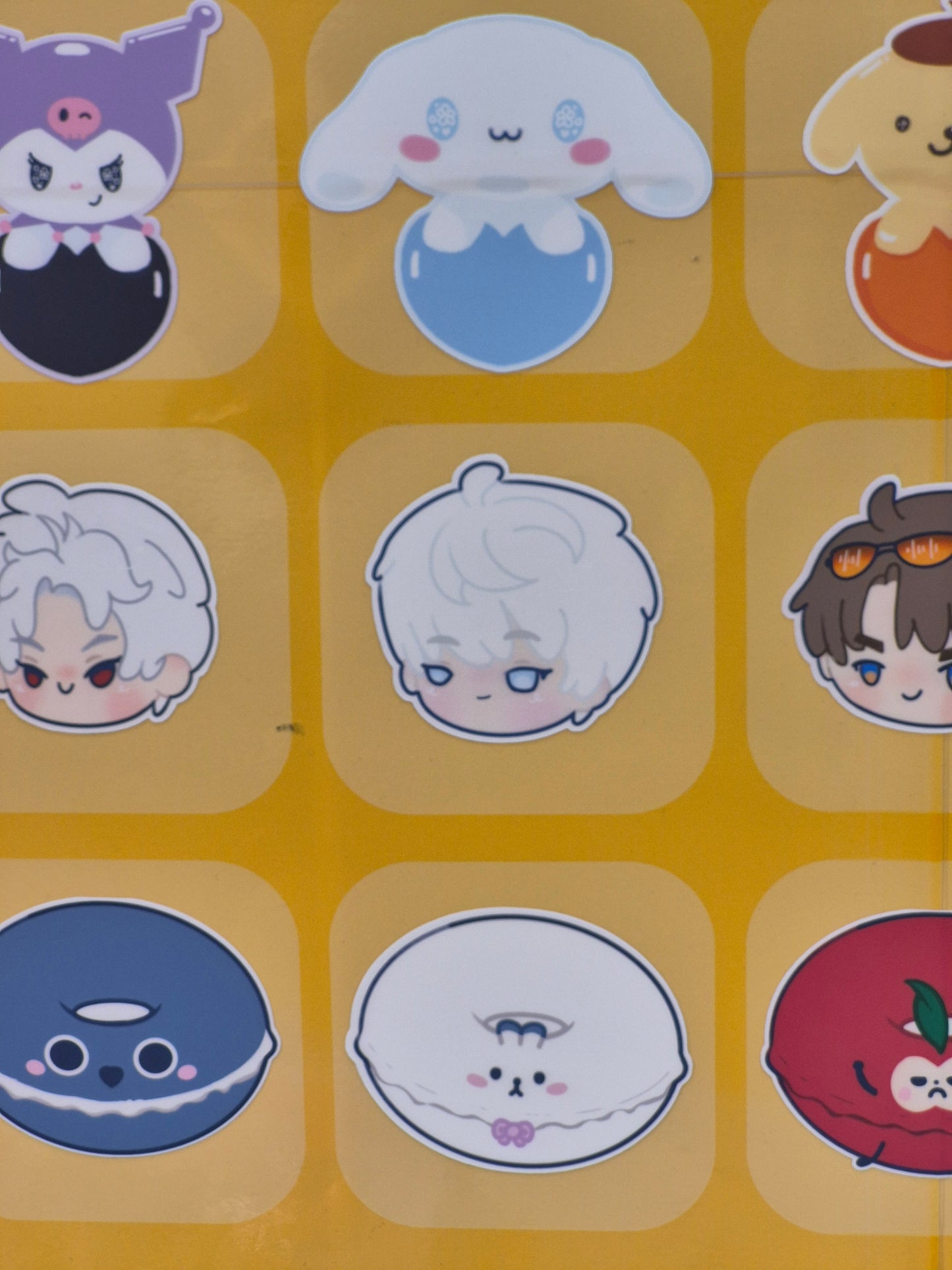 Summer Boyfriends Chibi Heads